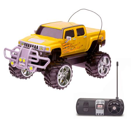 Carro de Controle Remoto Drift c/ Carregador Amarelo no Shoptime