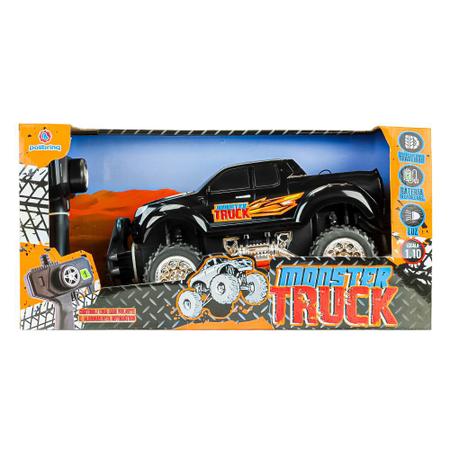 Brinquedo Carrinho de Controle Remoto Pick Up Monster Para Crianças -  Polibrinq - Baby&Kids