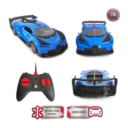 Azul High Voltage Carrinho Drift Car - Polibrinq CAR701 - Noy