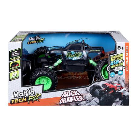 Carro Controle Remoto - Rock Crawler - Off-Road Series - Maisto