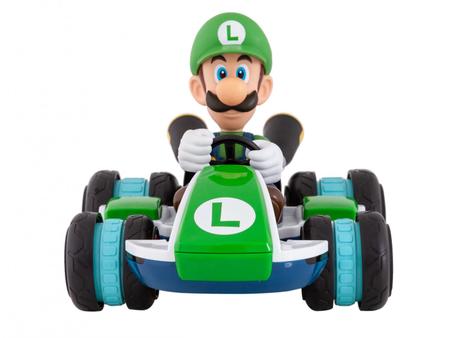 Super Mario Carro Controle Remoto Luigi Kart Racer - Candide