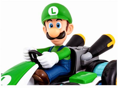Super Mario Carro Controle Remoto Luigi Kart Racer - Candide - Carrinho de Controle  Remoto - Magazine Luiza
