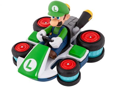 Carrinho Controle Remoto Super Mario Kart Nintendo Luigi