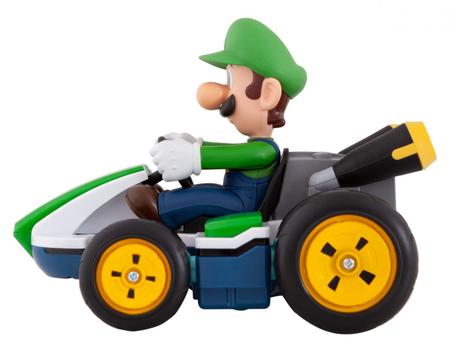 Carrinho Controle Remoto Super Mario Kart Nintendo Luigi