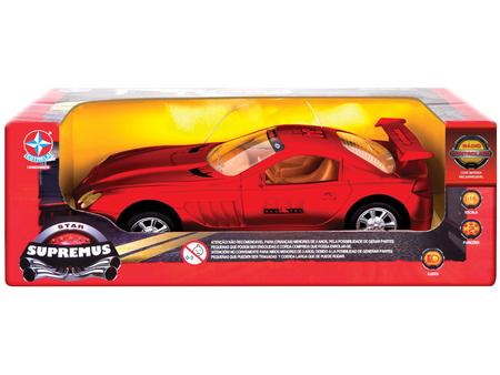 Carro Controle Remoto Supremus Nitro Estrela Vermelho EST-228.3 - Carrinho  de Controle Remoto - Magazine Luiza