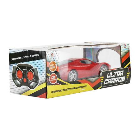 Carrinho de Controle Remoto Speed Car 6 Funções Amarelo, Brinquedo infantil  Polibrinq - CAR506