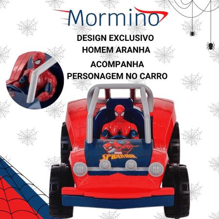 Veículo Controle Remoto 7 Funções Homem-Aranha Buggy Hero