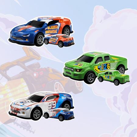 Imagem de Carrinho De Ferro Miniatura Coleção Kit 10 Estilo Hotwheels