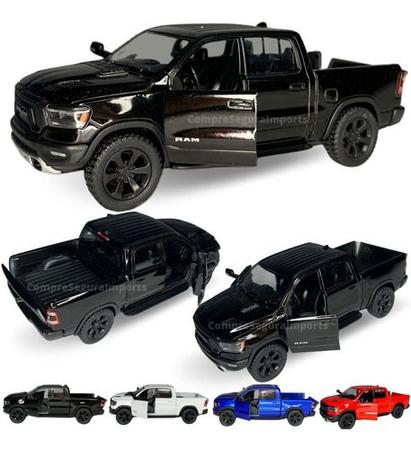 Imagem de Carrinho De Ferro Miniatura Dodge Ram 1500 Metal Abre Porta