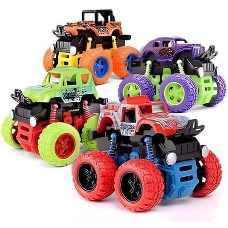 Imagem de Carrinho De Fricção 4X4 Big Whells Miniatura 360 10 Un