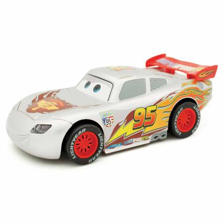 Carrinho Mcqueen c/ Luz Sons Metal 17616-95 Carros 3 Disney em