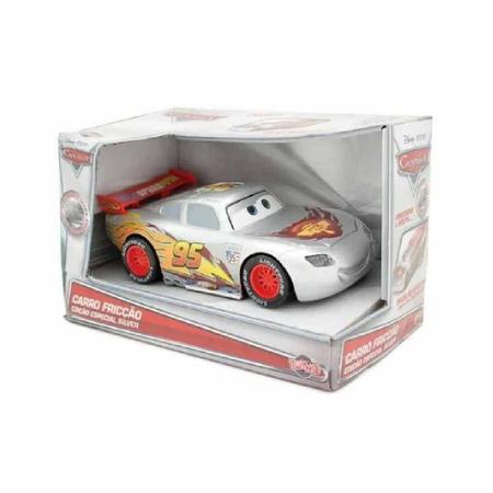 Carrinho Mcqueen c/ Luz Sons Metal 17616-95 Carros 3 Disney em