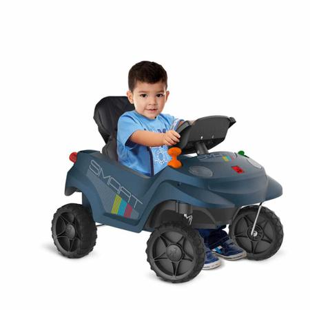 Imagem de Carrinho de Passeio e Andador - Smart Baby Comfort 360 - Azul - Bandeirante