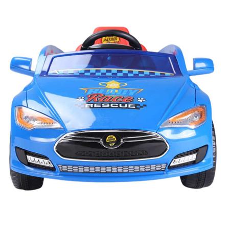 Imagem de Carrinho de Passeio Elétrico Carro Esportivo motorizado controle Brinquedo Infantil Patrulha Canina