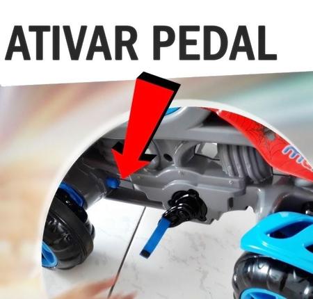 Imagem de Carrinho De Passeio Infantil Com Pedal Spider Menino - Maral