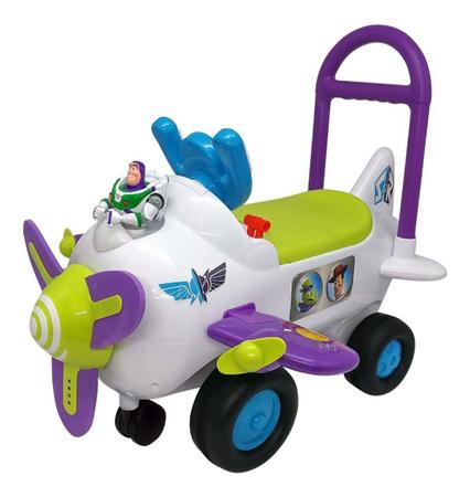 Avião De Brinquedo Jogo Criança Carrinho Empurrar