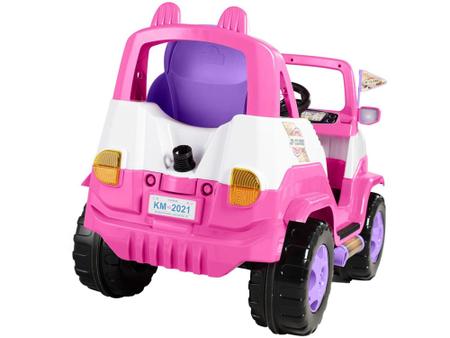 Imagem de Carrinho de Passeio Infantil Jipe Diipi com Pedal - com Empurrador Calesita