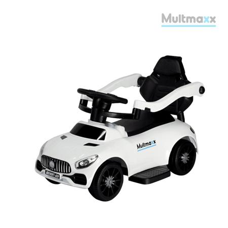Imagem de Carrinho de Passeio Infantil Quadriciclo Com Empurrador Andador Para Crianças Multmaxx