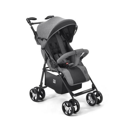 Imagem de Carrinho de Passeio P/ Bebê Flick Até 15kgs Cinza Multikids 