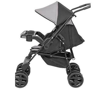 Imagem de Carrinho De Passeio Para Bebê Solare Preto Até 15Kg - Tutti Baby