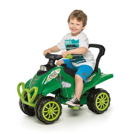 Imagem de Carrinho De Passeio/Pedal Infantil Com Empurrador Bebê Cross Turbo - Calesita