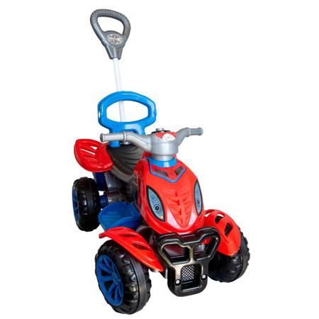 Quadriciclo Infantil a Pedal Spider - Maral com Empurrador, Shopping