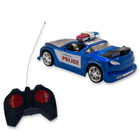 Brinquedo Infantil Carrinho Controle Remoto Super Policia no Shoptime