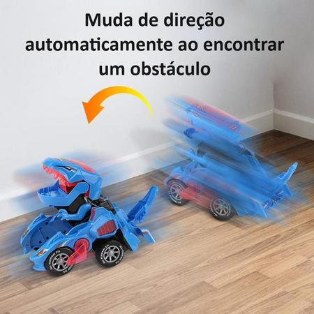 Imagem de Carrinho Dino ul  Transformação  Luzes e Sons Realistas