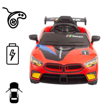 Carrinho Elétrico Infantil Com Controle Remoto Bmw Z4