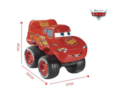 Carro Fofomóvel - Disney Carros - Relâmpago McQueen - 049 - Lider - Real  Brinquedos