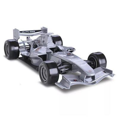 Brinquedo Carrinho Corrida Formula 1 A Fricção Com Som Prata