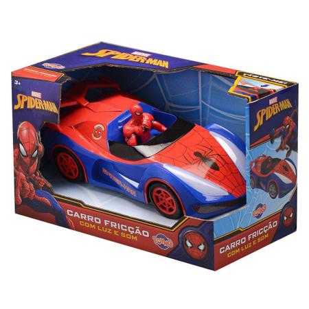 Imagem de Carrinho Homem Aranha à Fricção Original Toyng 33593