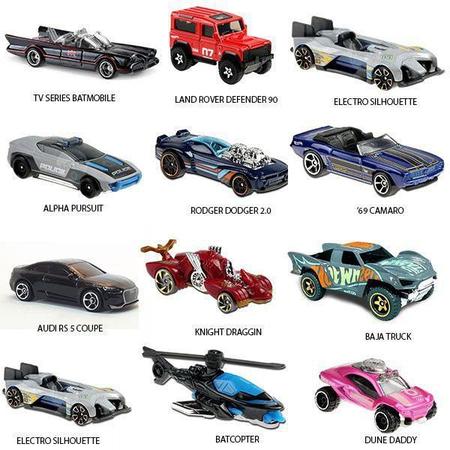 Kit com 12 Carrinhos Hot Wheels Básicos Modelos sortidos C4982 Mattel -  Star Brink Brinquedos