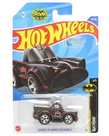 Carrinho Hot Wheels - Batman - 1/64 - Mattel - Carrinho de