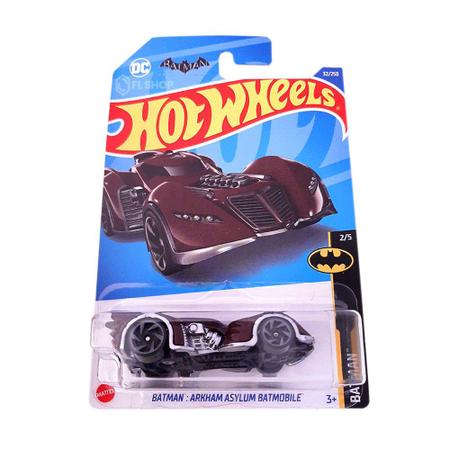 Carrinho Hot Wheels Batman Arkham Asylum Batmobile 2/5 - MATTEL - Carrinho  de Brinquedo - Magazine Luiza