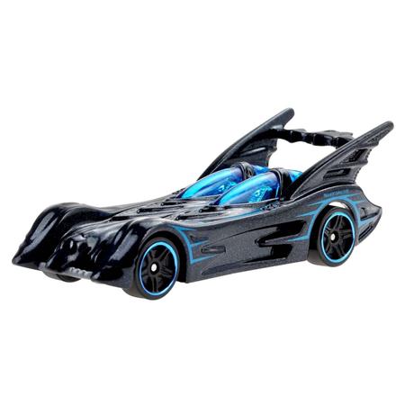 Carrinho miniatura hot wheels dc batmobile - batman batmóvel prata - 3/5 -  escala 1/64 no Shoptime