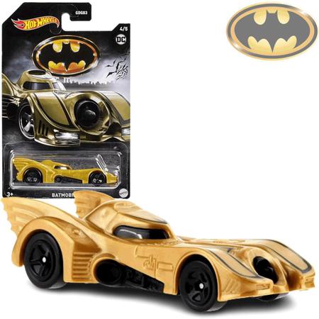 Imagem de Carrinho Hot Wheels Batmóvel Dourado Batman Returns