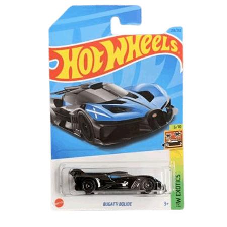 Imagem de Carrinho Hot Wheels Bugatti Bolide Preto com Azul Mattel