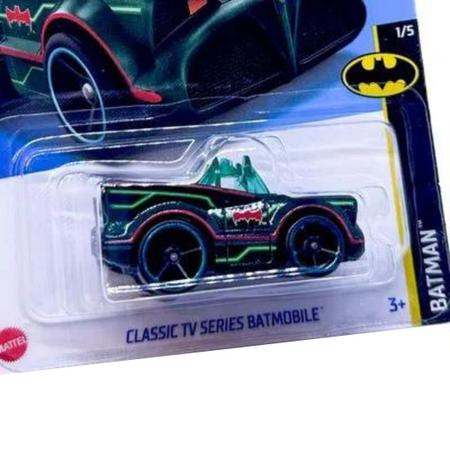 Miniatura Carrinho Hot Wheels Premium Batmobile Batman Hkc22