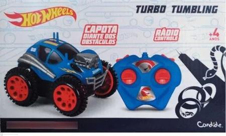 Carrinho Turbo Tinger Controle Remoto Hot Wheels Candide - Loja Zuza  Brinquedos