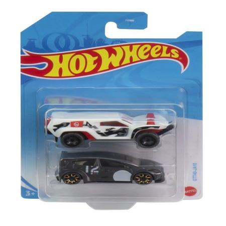 Carrinho Hot Wheels, Mattel, FVN40, Cartela com 2 Carrinhos Sortidos,  Multicor