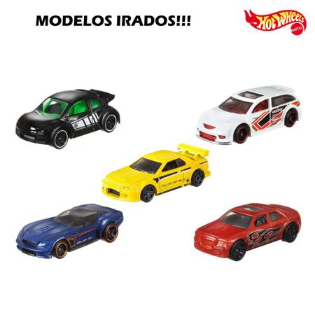 Carrinho Hot Wheels Kit 10 Unidades Sortidos sem Repetidos Matel