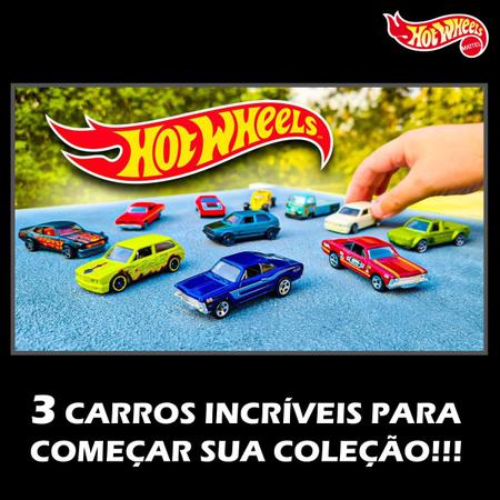 Carrinhos Hot Wheels Com 3 Unidades Sortidos Mattel