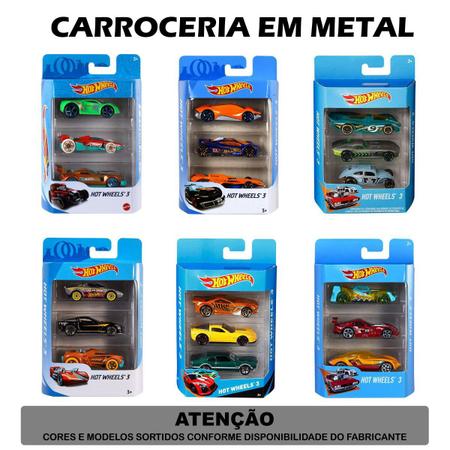 Hot Wheels Carro Ferro Miniatura Metal Original Mattel