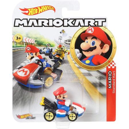 Super Mário Bros - Carrinhos de Corrida Mário Kart - Brinca Mundo