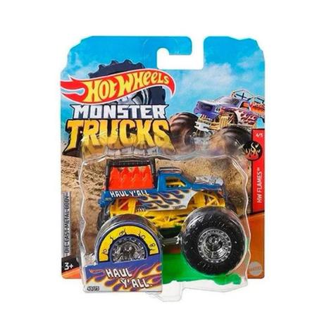 Carrinho Monster Trucks Veículo de Brinquedo - Caixa de Choques Mattel -  Carrinho de Brinquedo - Magazine Luiza