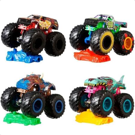 Carrinho Hot Wheels Original Monster Trucks Miniatura Mattel - Loja Zuza  Brinquedos