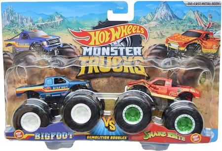 Carrinho Hot Wheels Monster Trucks Mattel Sortido 2 un.