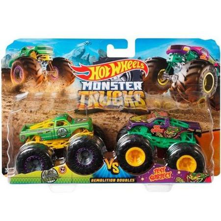 Carrinho Hot Wheels Monster Truck Pack Com 2 Fyj64 Mattel - Loja