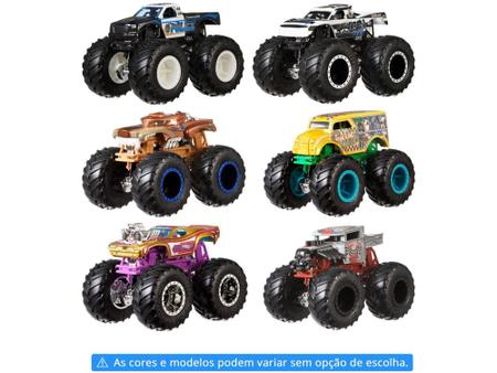 Imagem de Carrinho Hot Wheels Monster Trucks Mattel 2 Peças